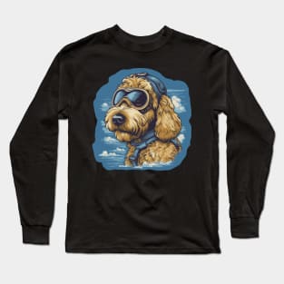 Aviator dog Long Sleeve T-Shirt